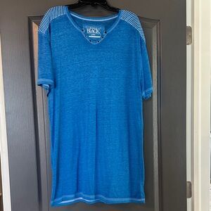 Buckle Black Brand Blue Short Sleeve Tee Large